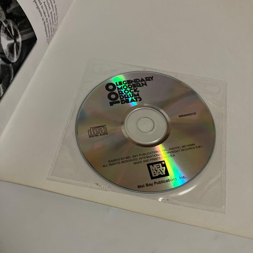伝説のモダンロック・ドラムビート100《輸入ドラム教本》　CD付属