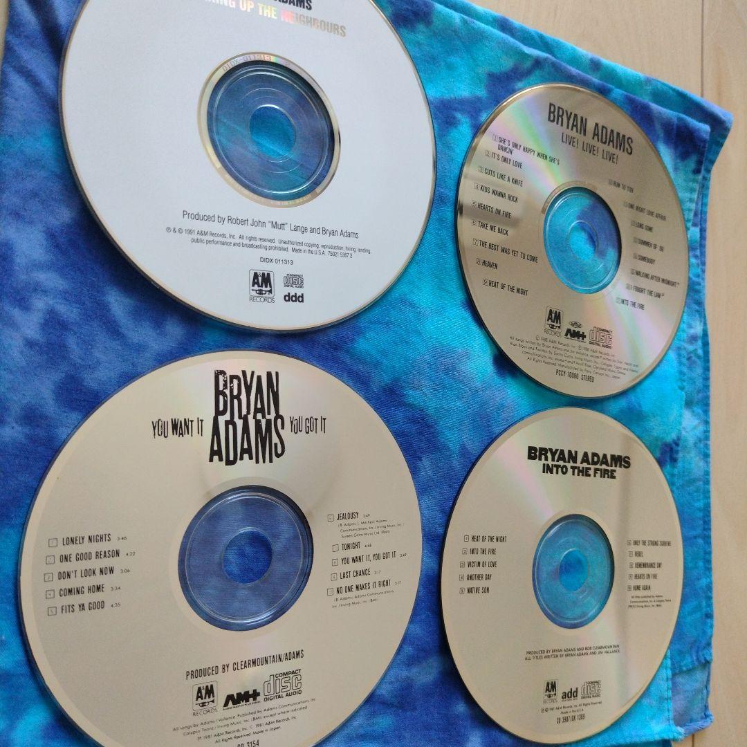 Bryan Adamsファンの方々！CD8枚セット＋ケース