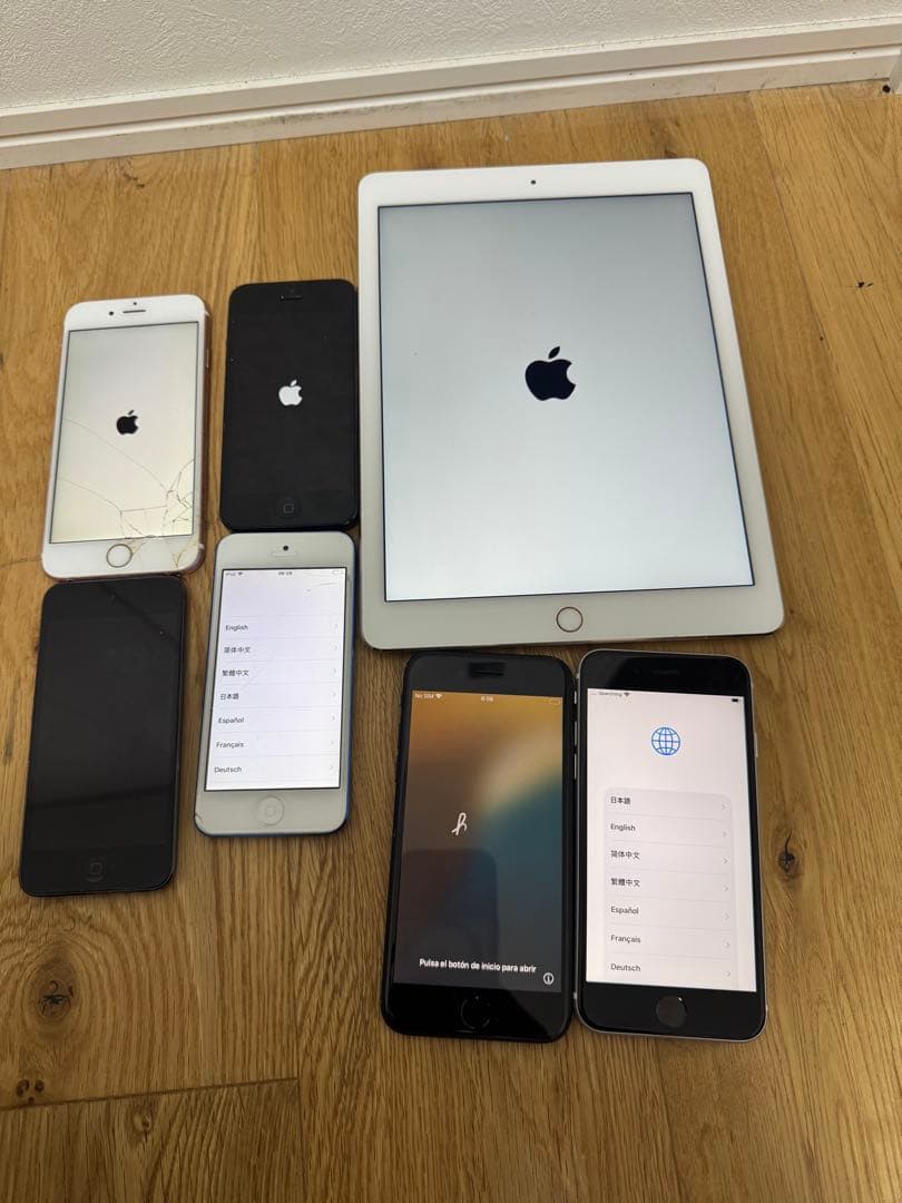 S*a様 Apple iPhone / iPad / iPod まとめ売り7台ジ