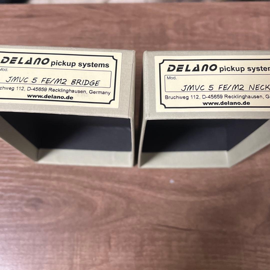 ベース DELANO JMVC 5 FE/M2 NECK BRIDGE Set