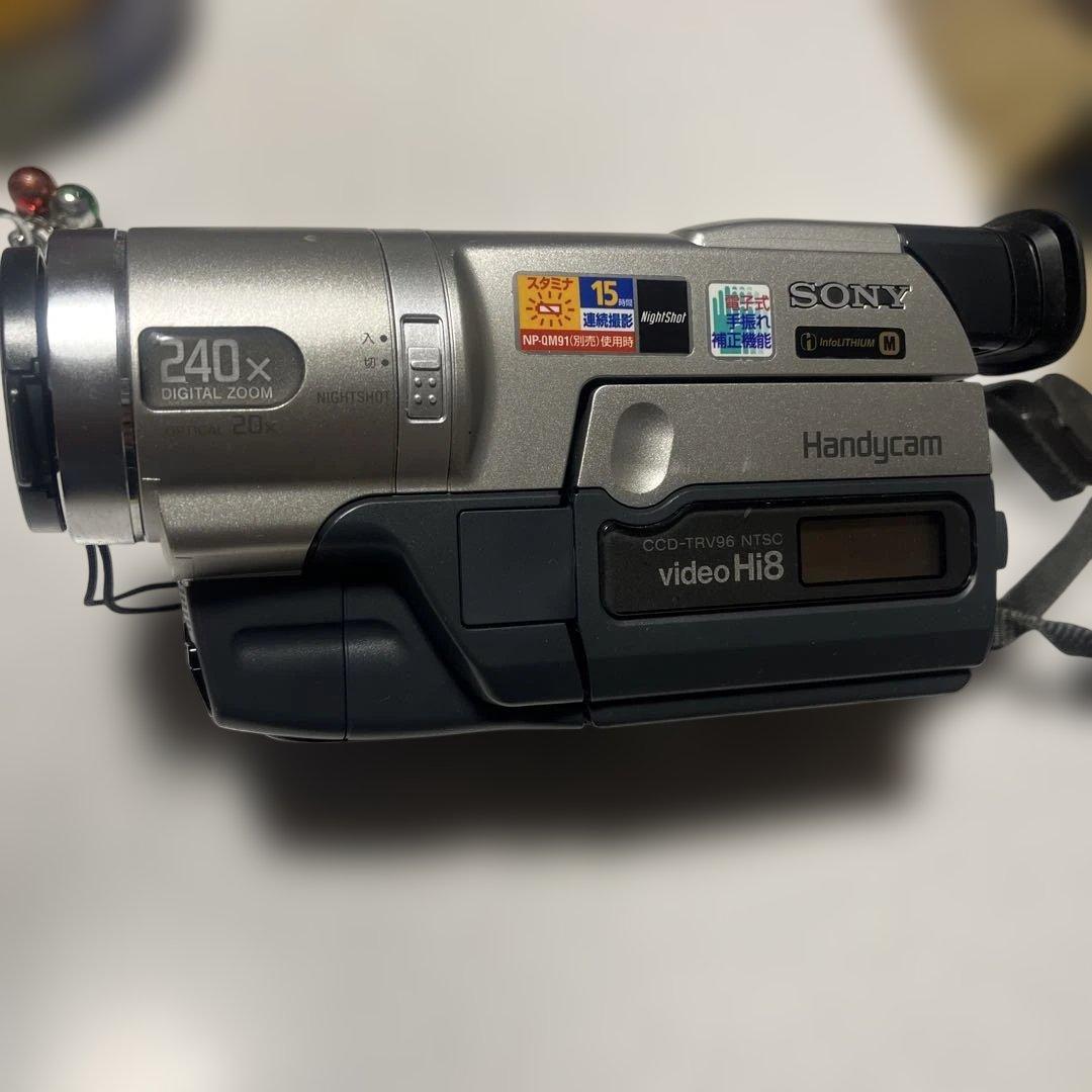 訳あり品SONY VideoHi8Handycam CCD-TRV96 ⑦