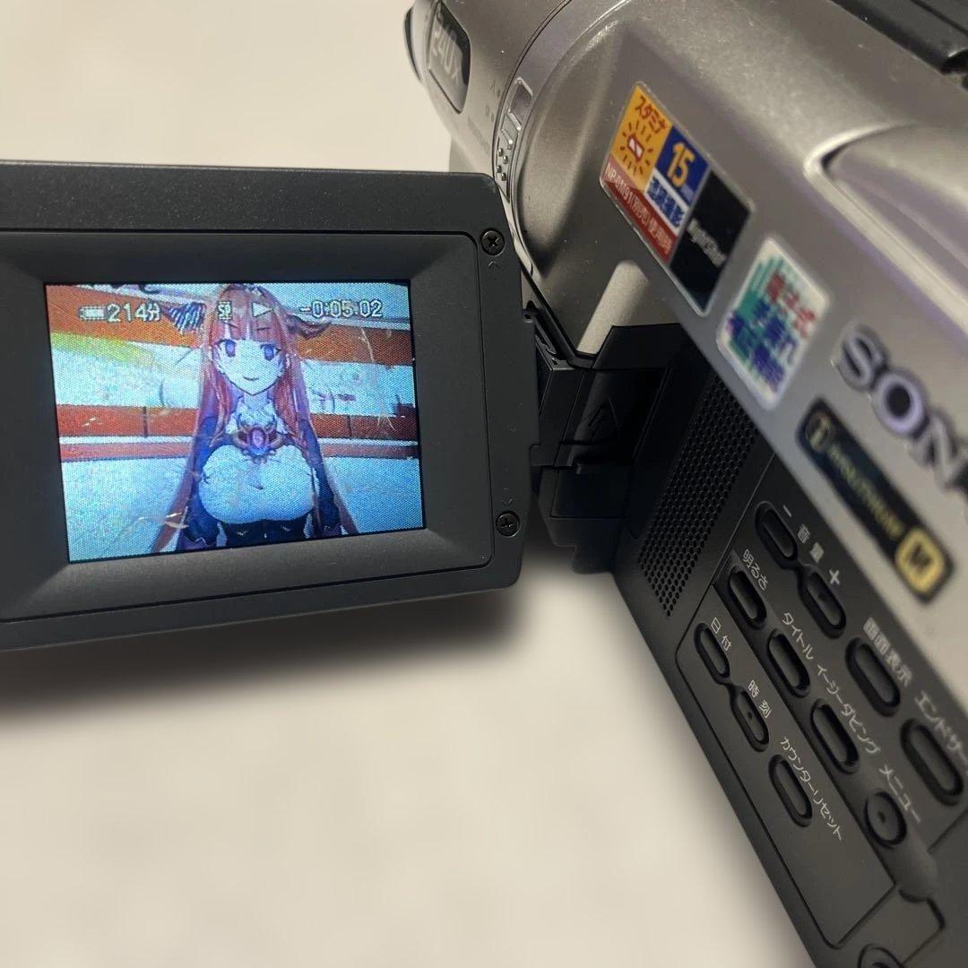 訳あり品SONY VideoHi8Handycam CCD-TRV96 ⑦