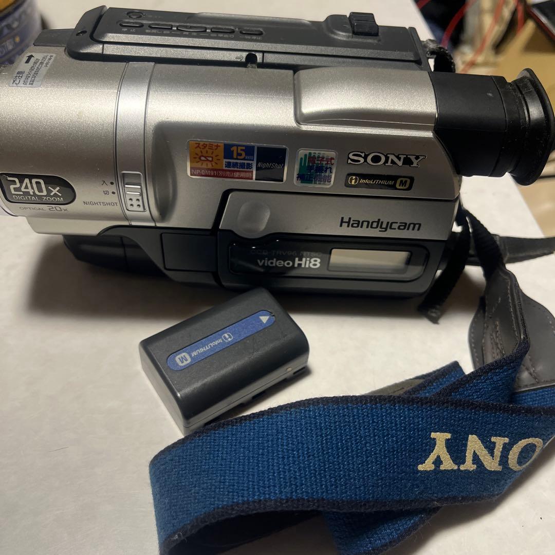 訳あり品SONY VideoHi8Handycam CCD-TRV96 ⑦