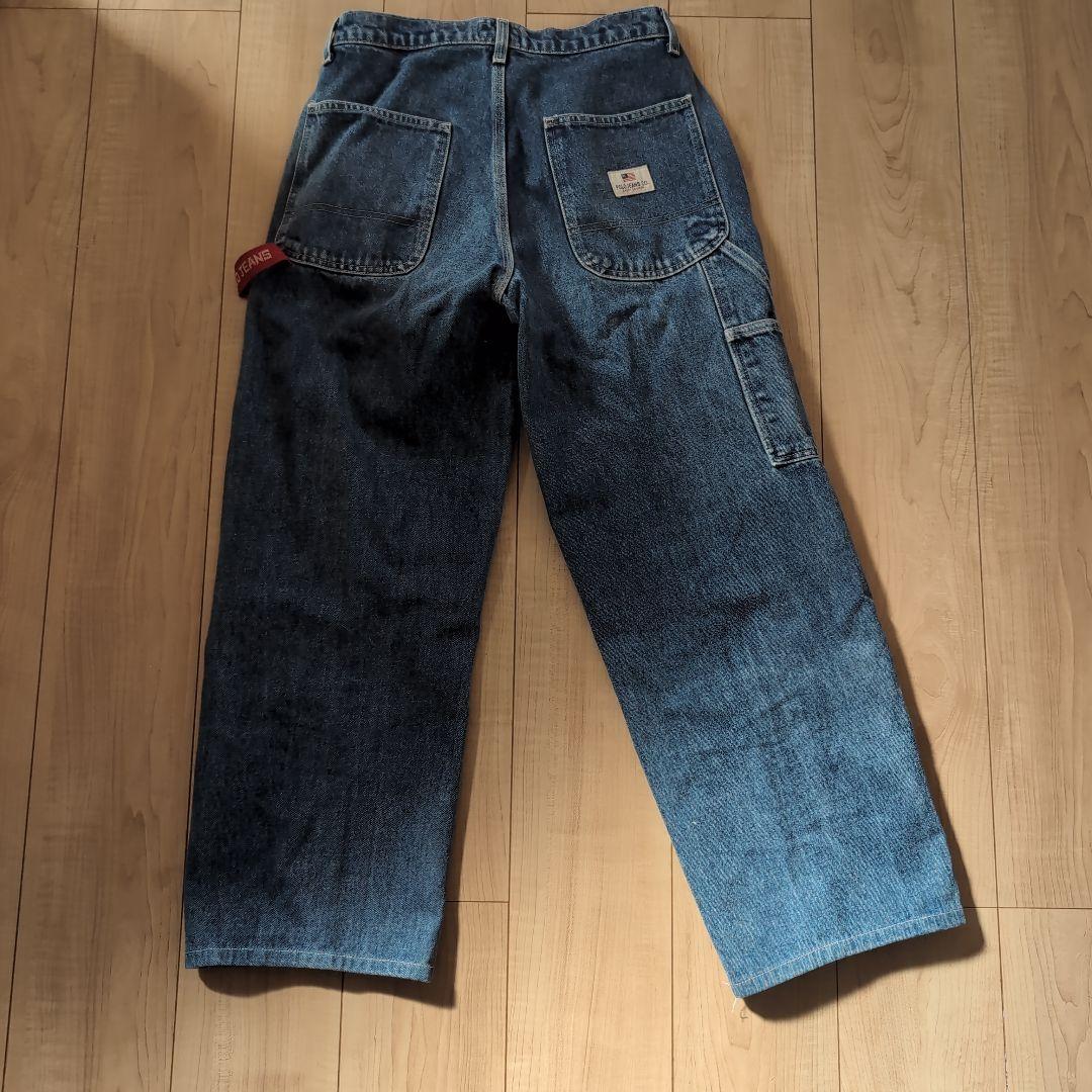 【ビート】POLO JEANS CO. ストレートデニムブルーレッドタグ