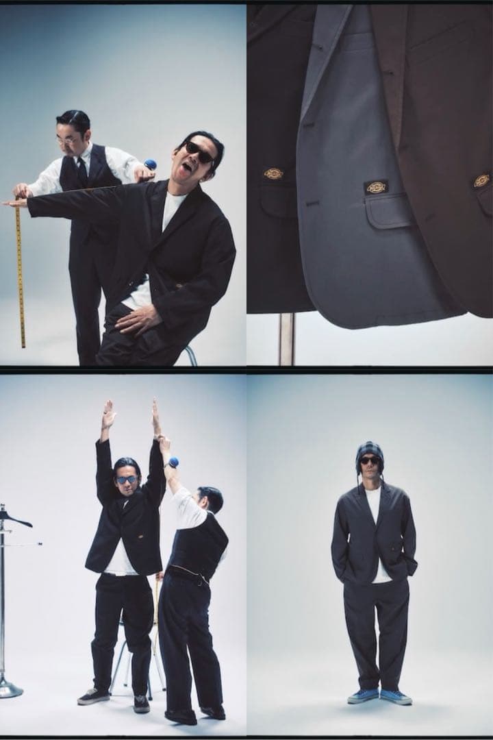 ジャケット・アウター Dickies x TRIPSTER Suit \"Black\"