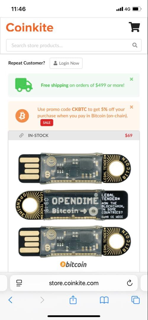 2026 メタプラネット株主総会　土産　➕ Opendime（オープンダイム）