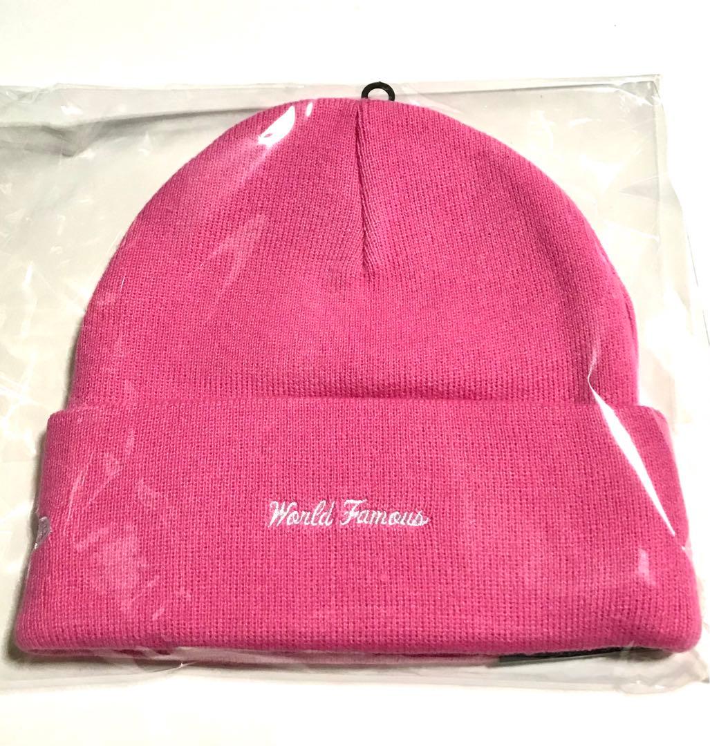 25aw Supreme New Era Box Logo Beanie ピンク