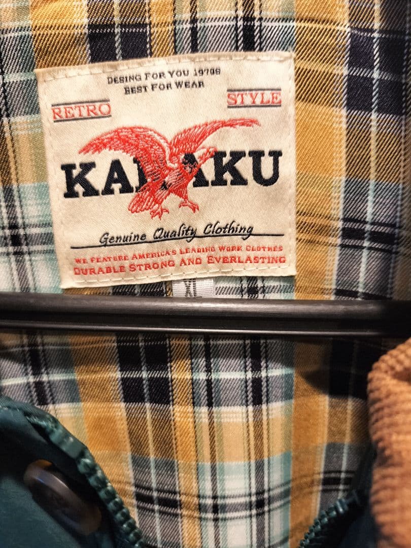 カラク　ハンティングジャケット　グリーン　karaku
