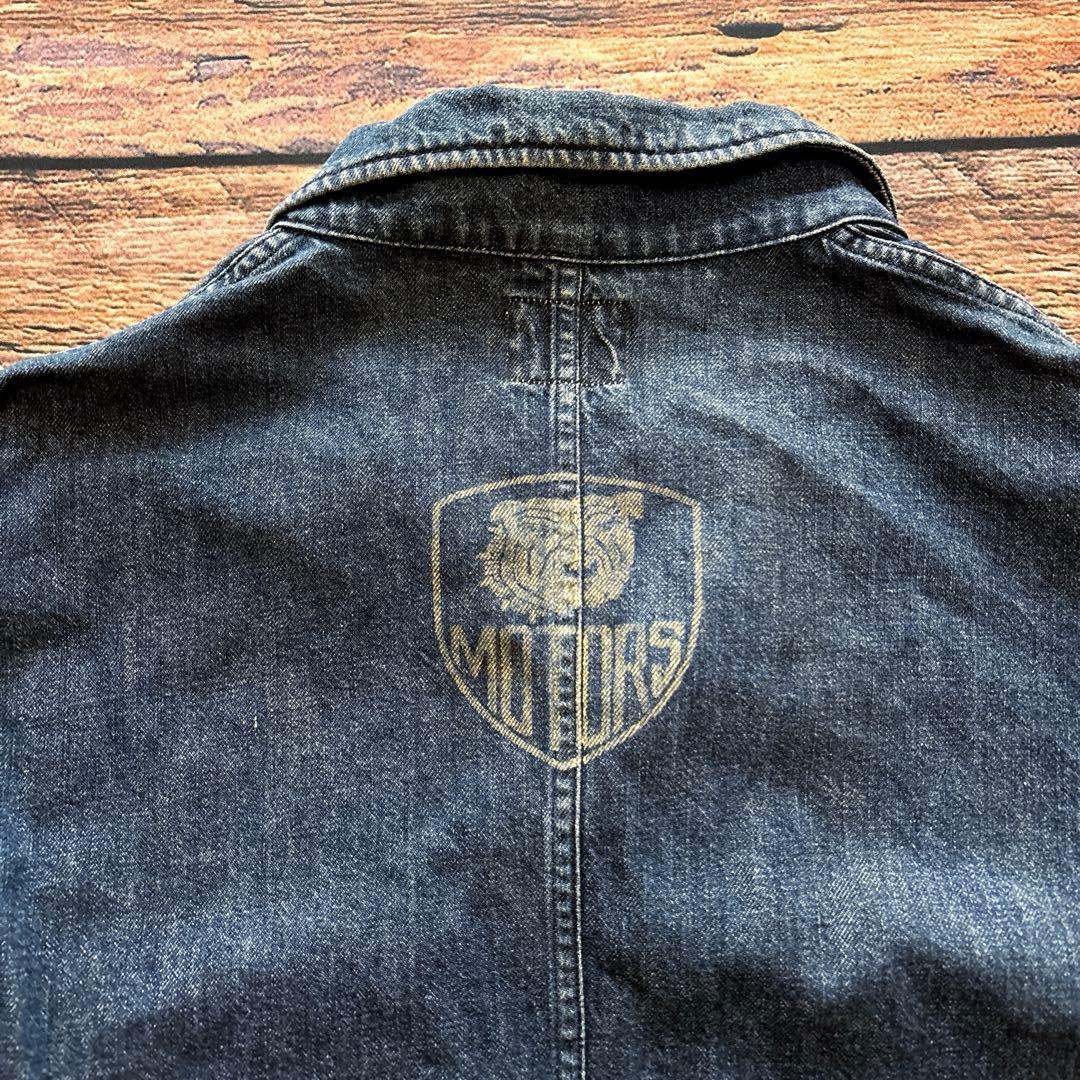 ジャケット・アウター BULL ORIGINAL / damage denim coverall