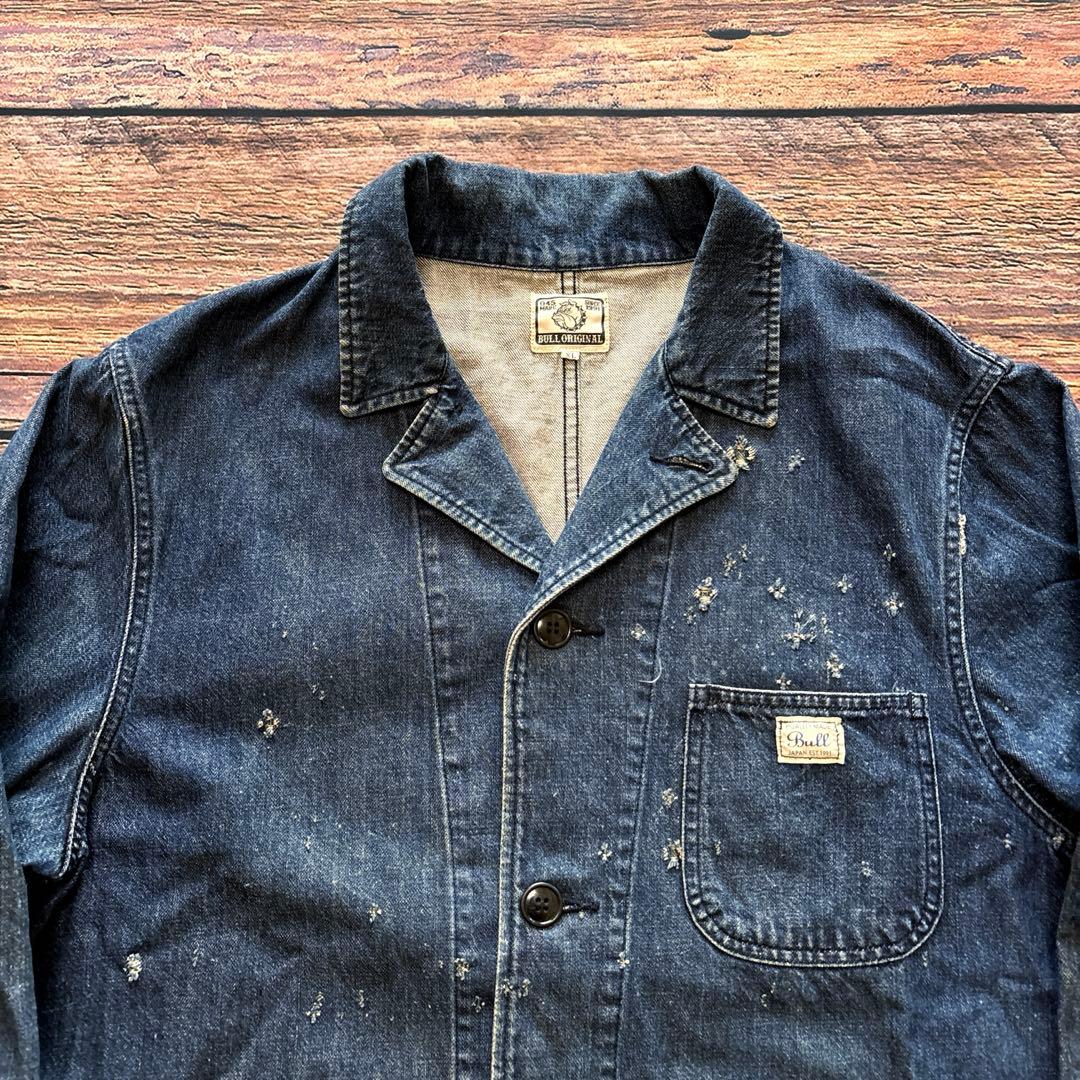 ジャケット・アウター BULL ORIGINAL / damage denim coverall