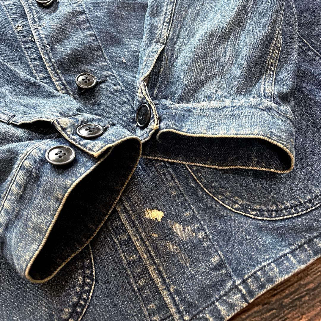 ジャケット・アウター BULL ORIGINAL / damage denim coverall