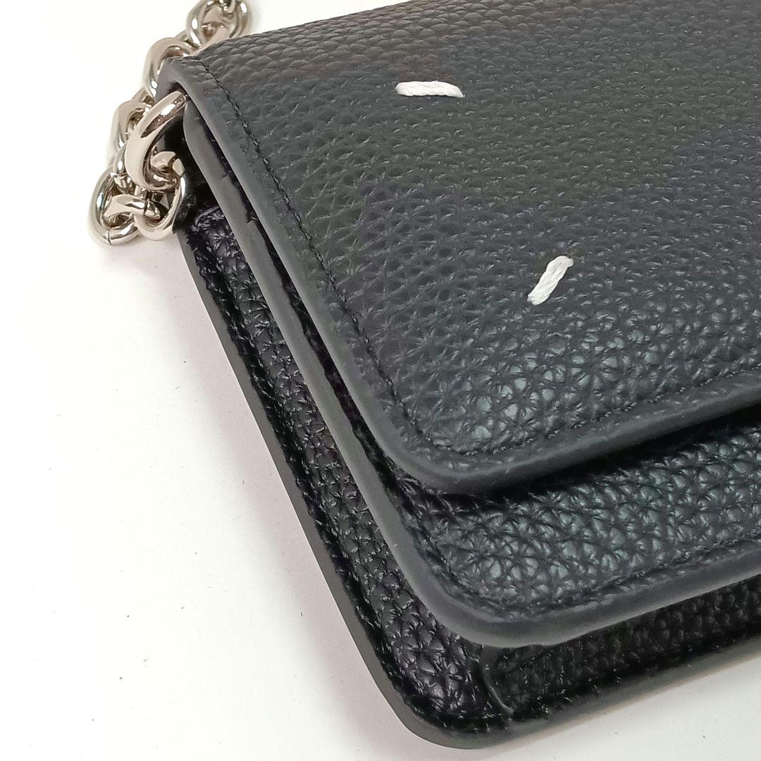 ☆美品☆Maison Margiela チェーンウォレット ミニ財布 ブラック
