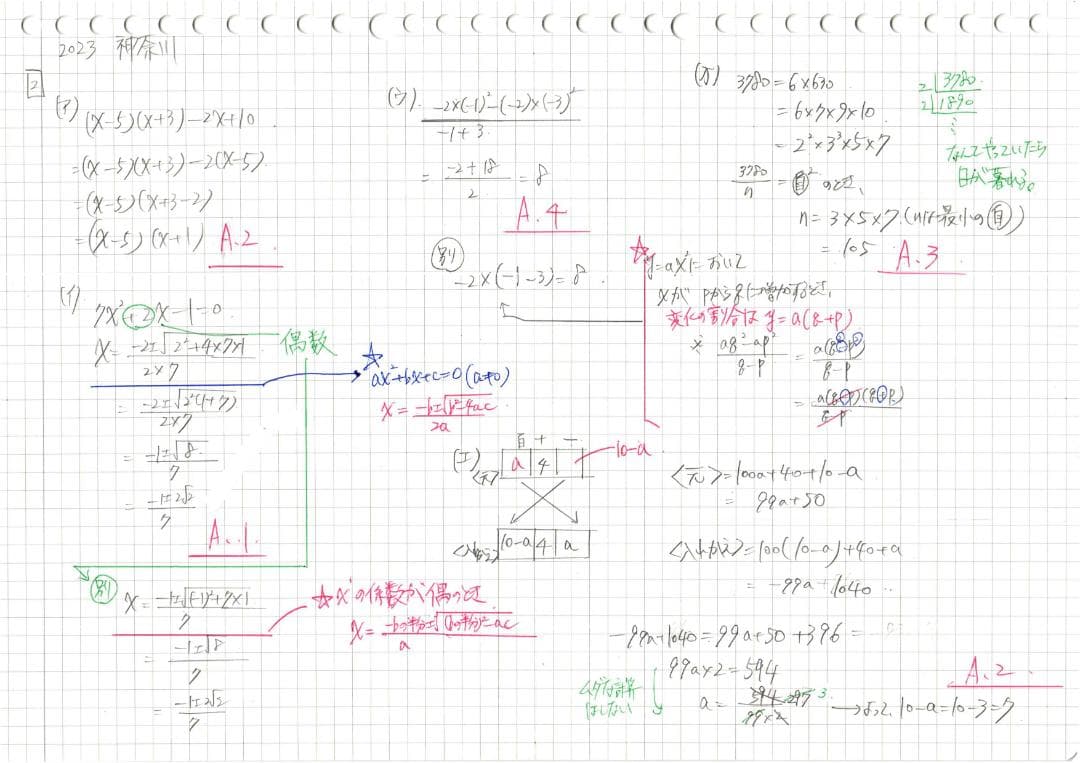 塾講師オリジナル数学解説 全問動画付 神奈川 公立高校入試 2018-24過去問