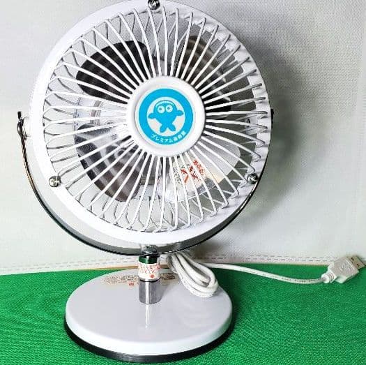 レトロ品　雑貨　パチンコグッズ　プレミアム海物語 卓上扇風機