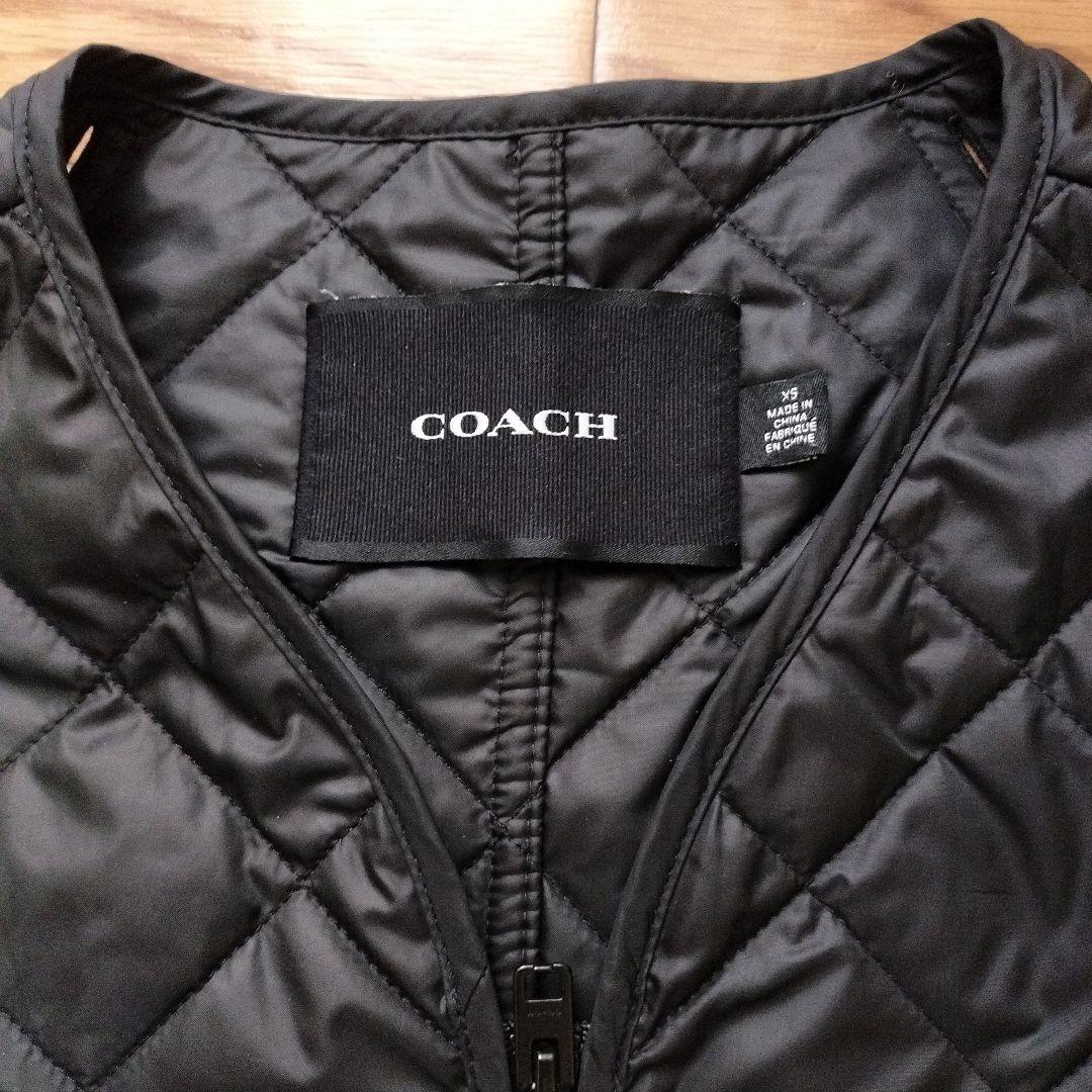 COACH メンズキルティングインナージャケット