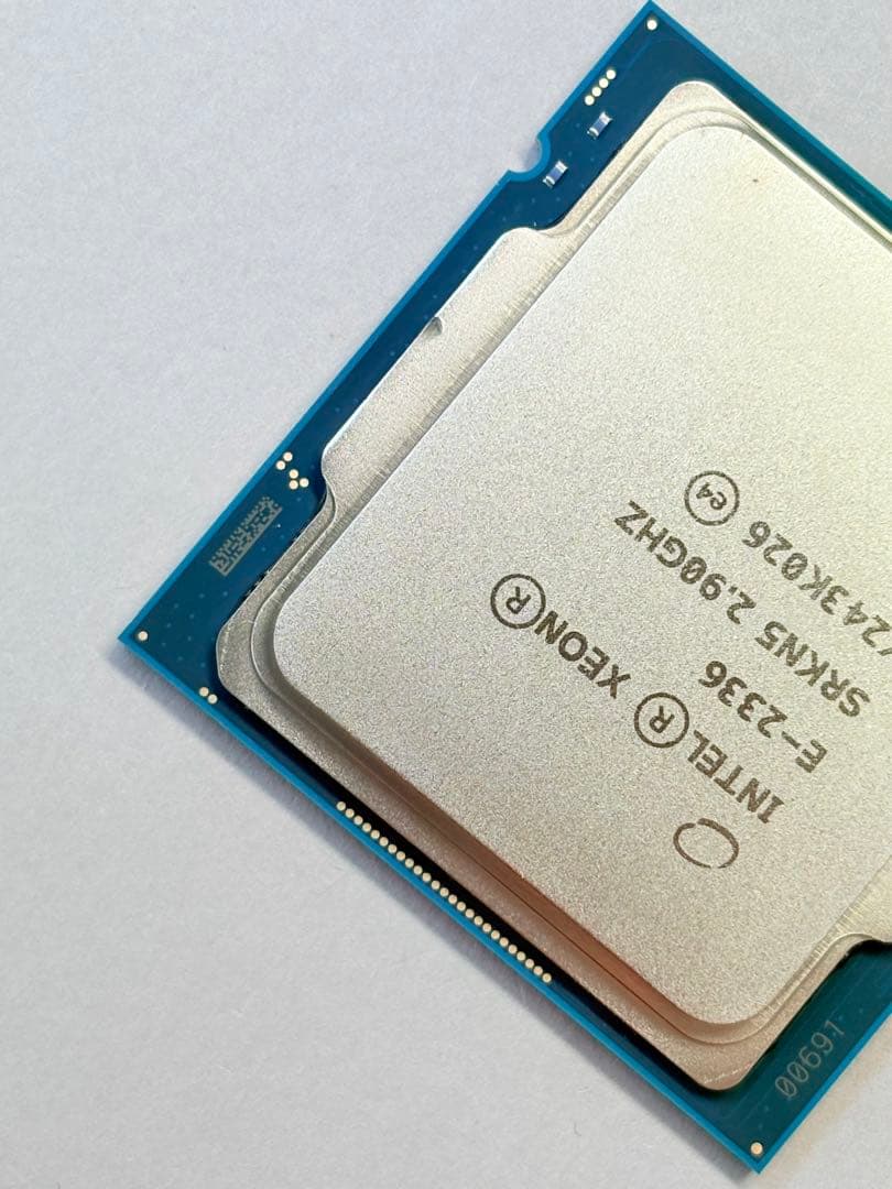 高性能CPU★AVX512対応★Intel Xeon E-2336