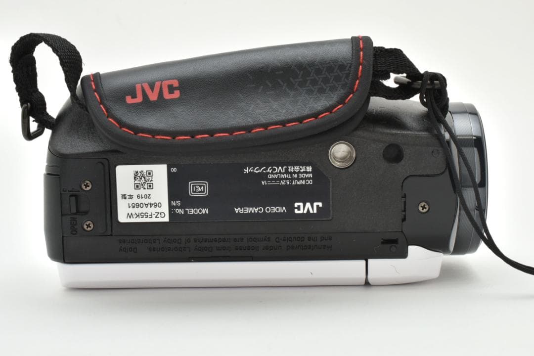 JVC Everio ビデオカメラ ホワイト フルHD録画対応 60倍ズーム