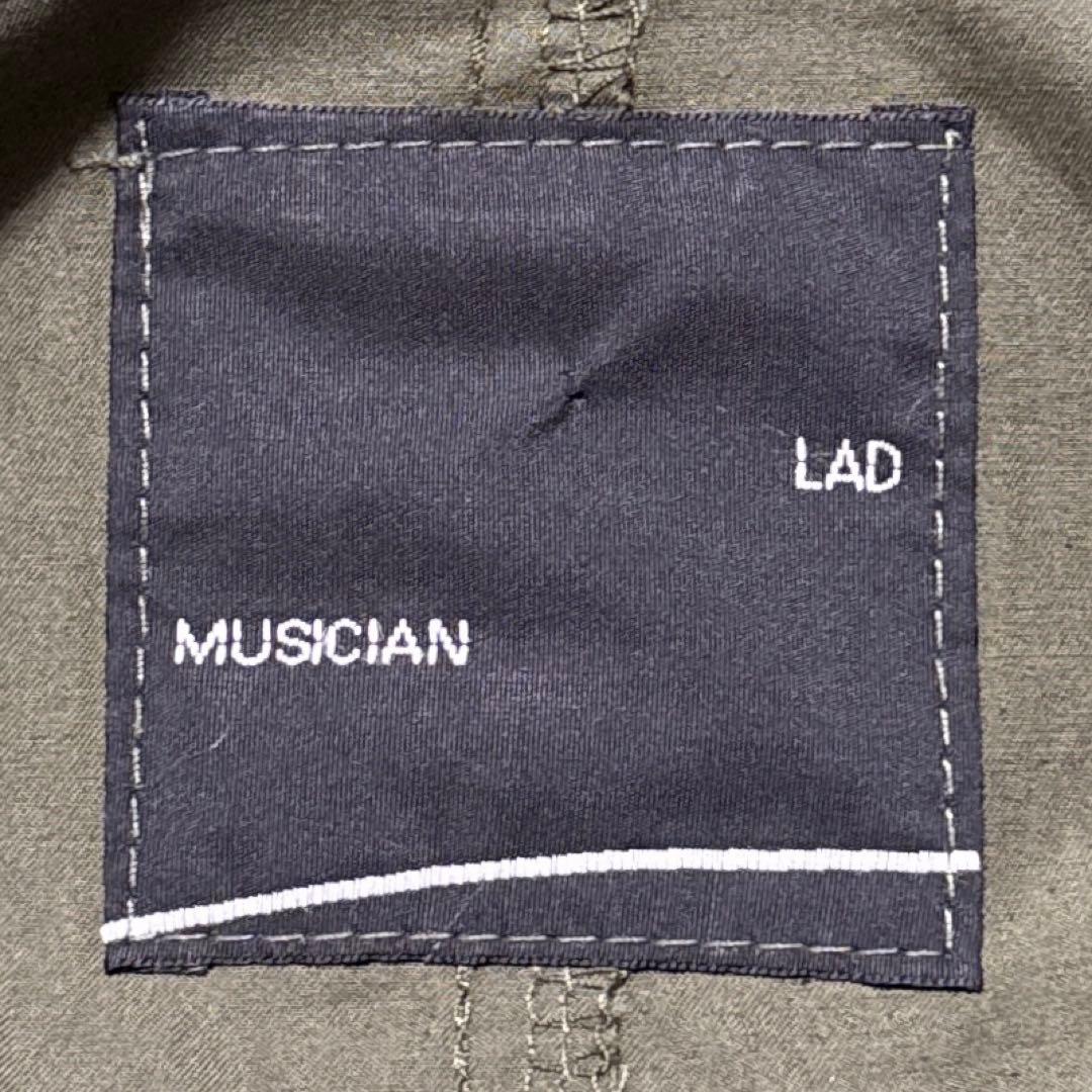 LAD MUSICIANモッズコート フィッシュテール 超ハイネック フード収納