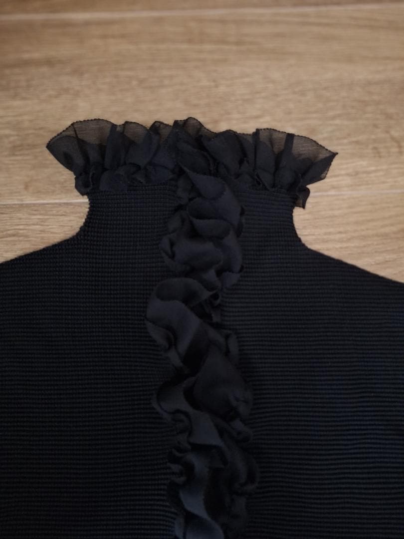 ISSEY MIYAKE ME　 ブラック　カーディガン長袖