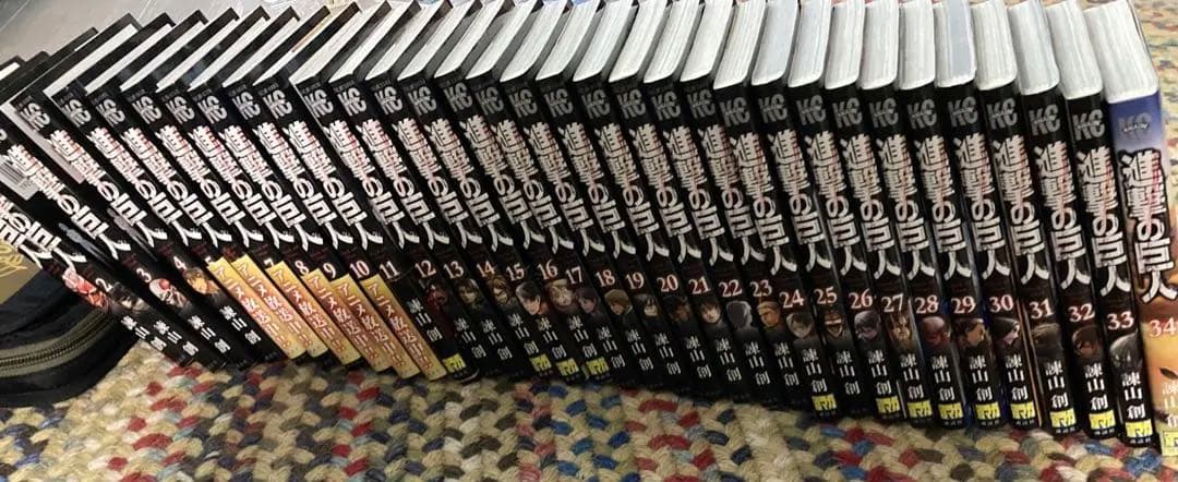 進撃の巨人 全巻セット1〜34巻