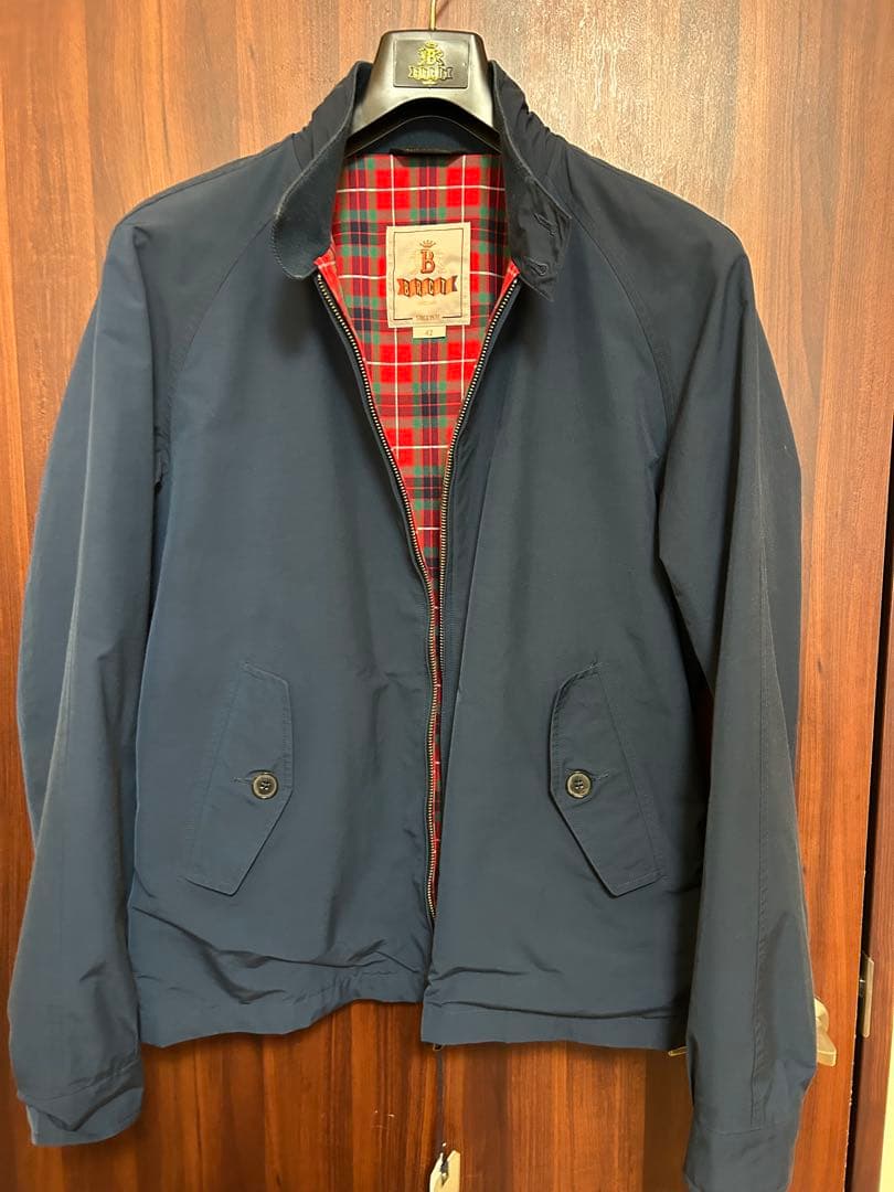 【英国製】BARACUTA バラクータ G4 G9 ネイビー サイズ42