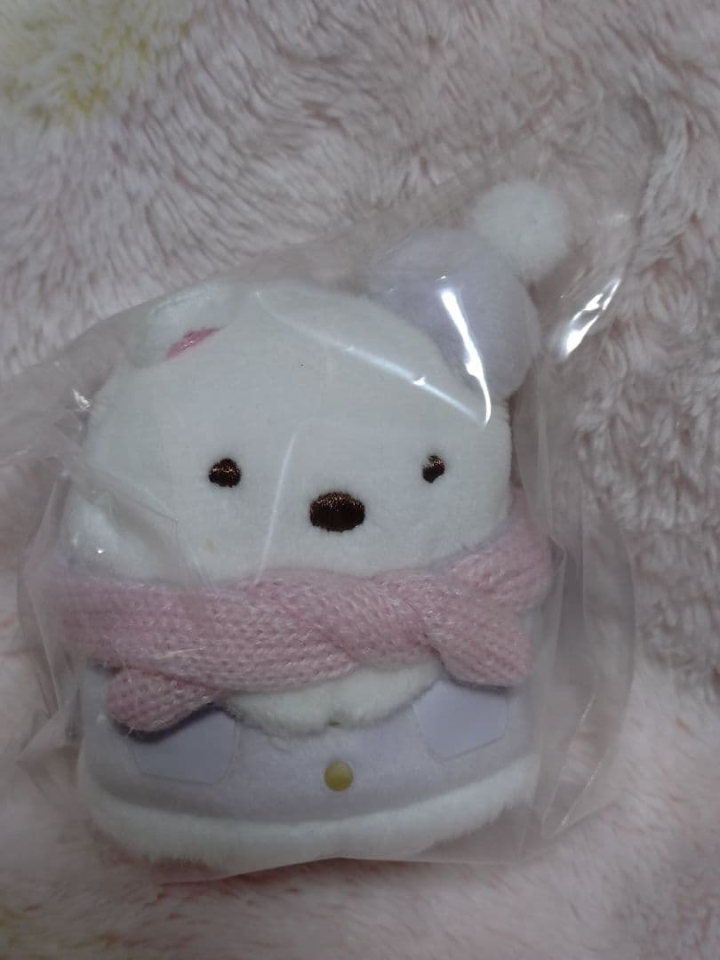 公*o様 すみっコぐらし水色バニティバッグとぬいぐるみセット 6体と収納ケース