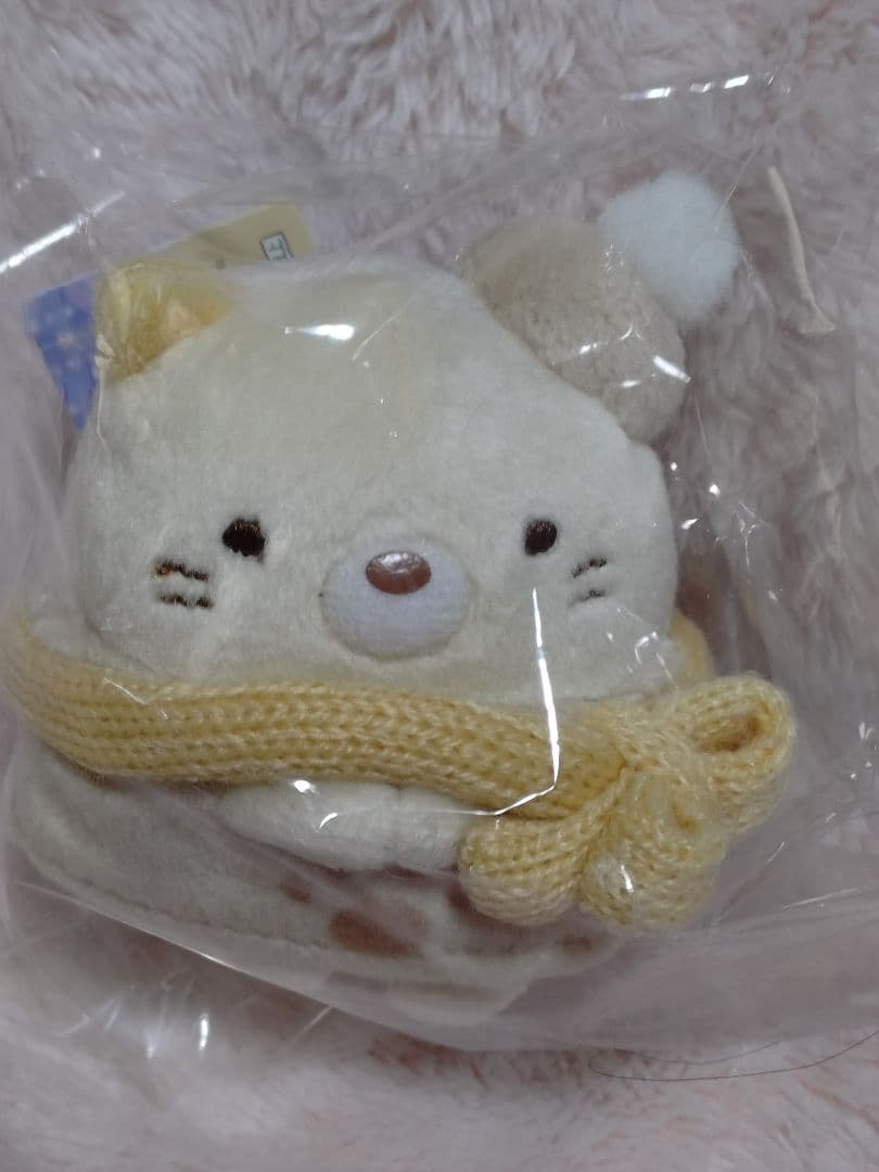 公*o様 すみっコぐらし水色バニティバッグとぬいぐるみセット 6体と収納ケース
