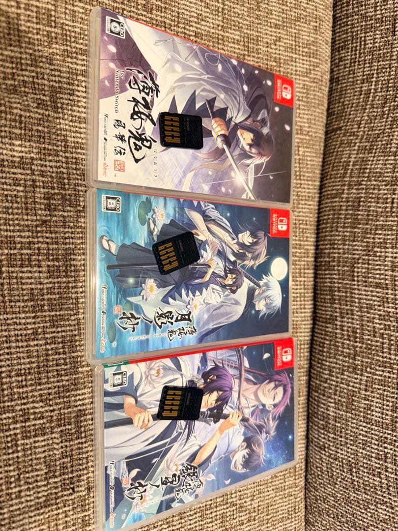 薄桜鬼3本セット Nintendo Switch 予約特典付き