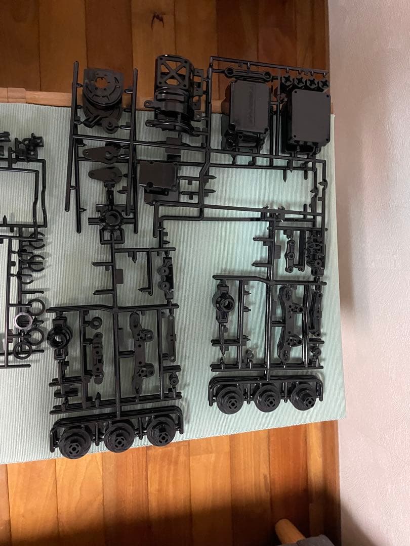 TAMIYA TT-02 シャーシ　未使用パーツ多数おまけ　tt02