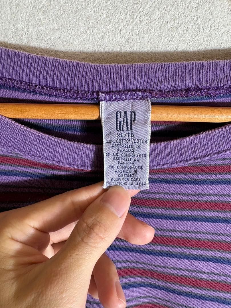 90s OLD GAP ボーダー Tシャツ XL