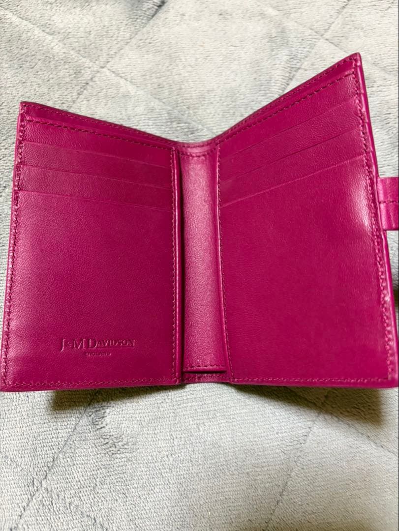 J&M Davidson LOSANGE FOLD WALLET 新品未使用
