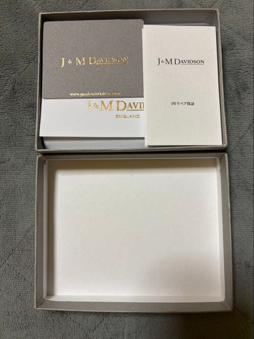 J&M Davidson LOSANGE FOLD WALLET 新品未使用