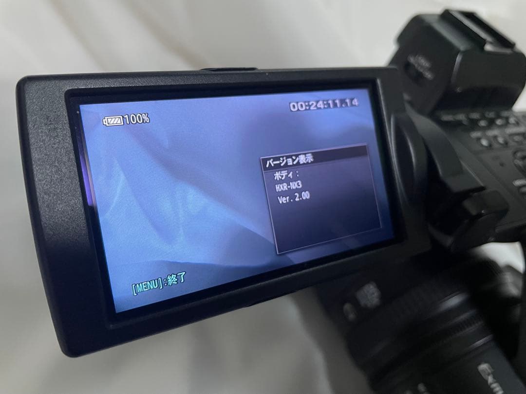 ビデオカメラ SONY HXR-NX3
