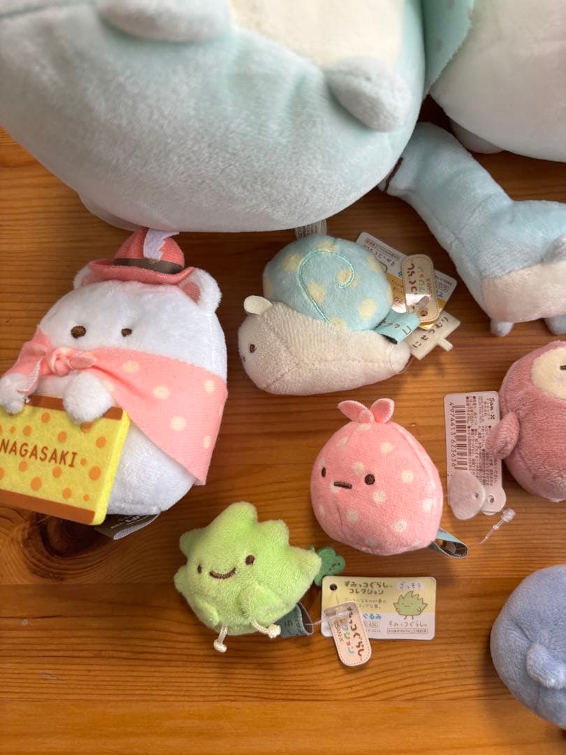すみっコぐらし　ご当地　タグ付き