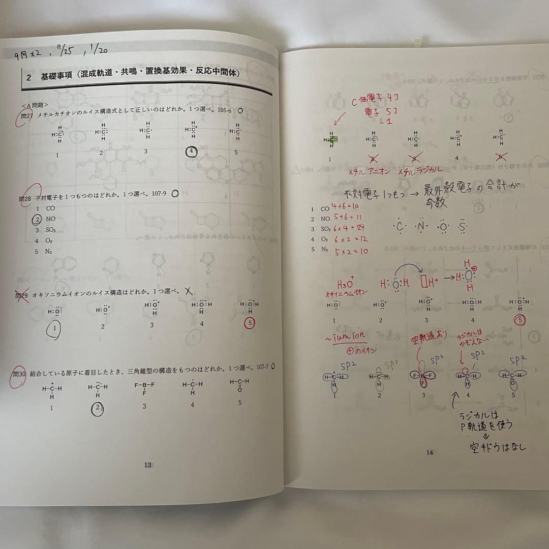 薬ゼミ 半年コース 110回薬剤師国家試験 対策 白問