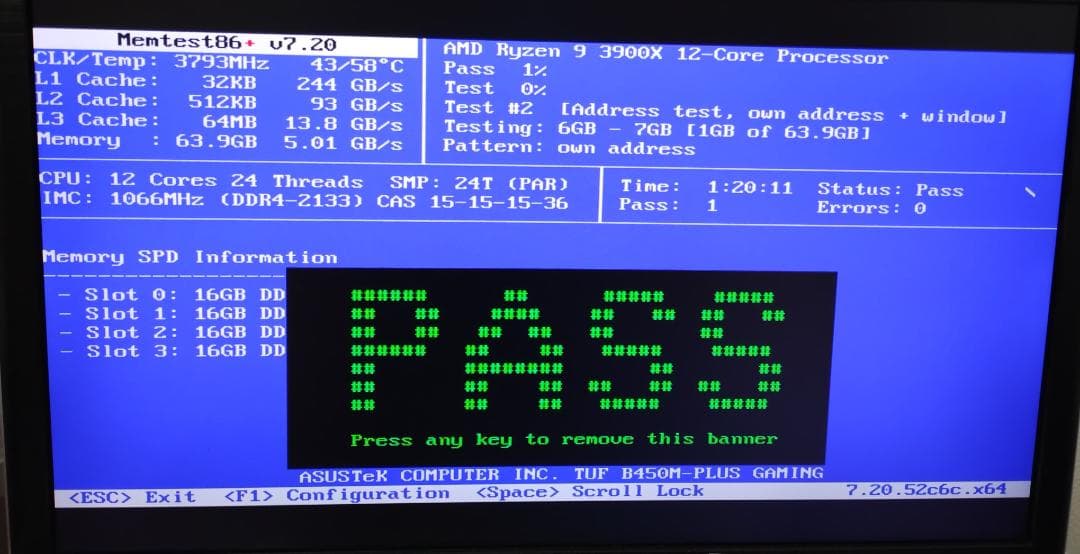 DDR4　32GB(16*2)　CORSAIR(コルセア） Vengeance