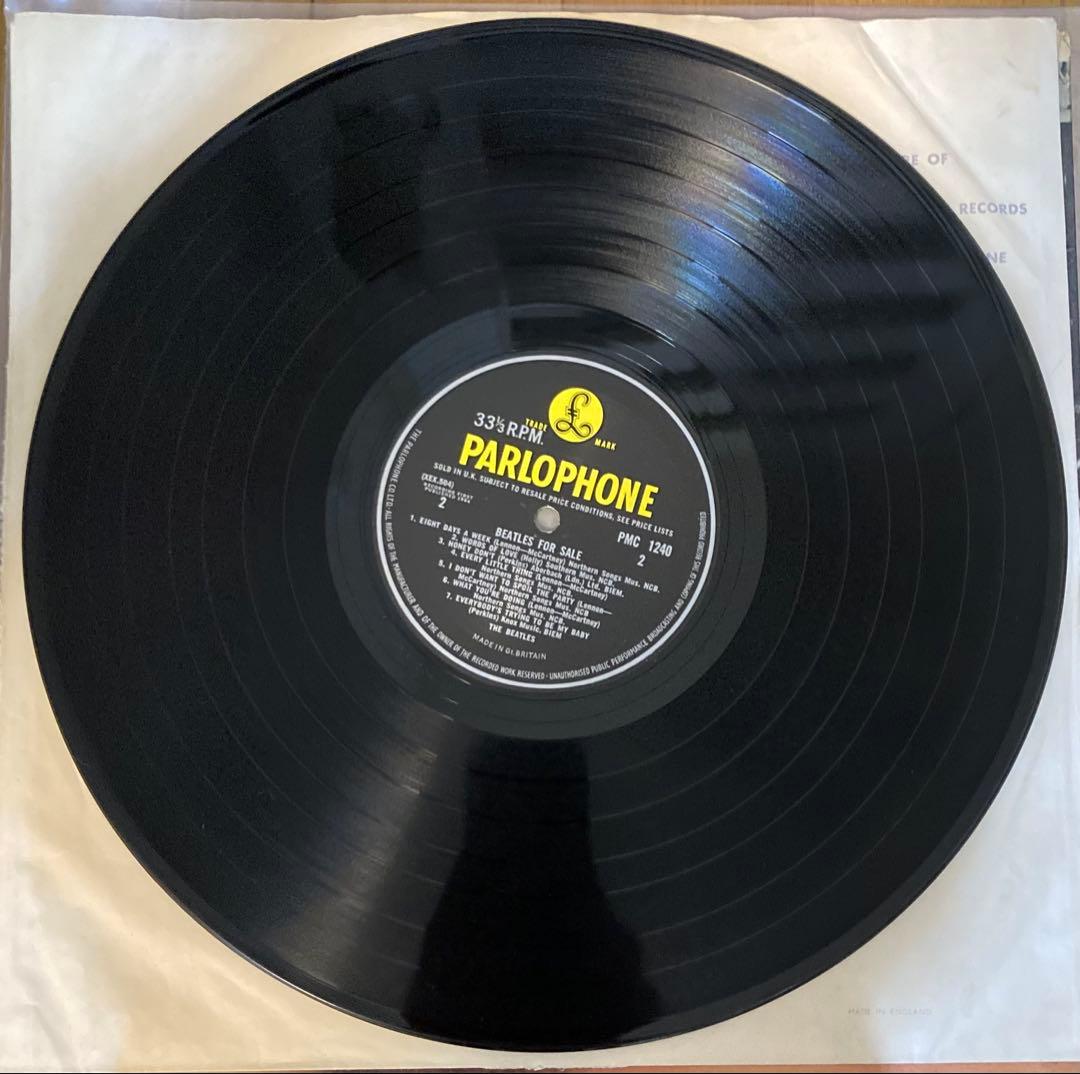 稀少UKオリジナル美盤Beatles For Saleビートルズレコード4/3