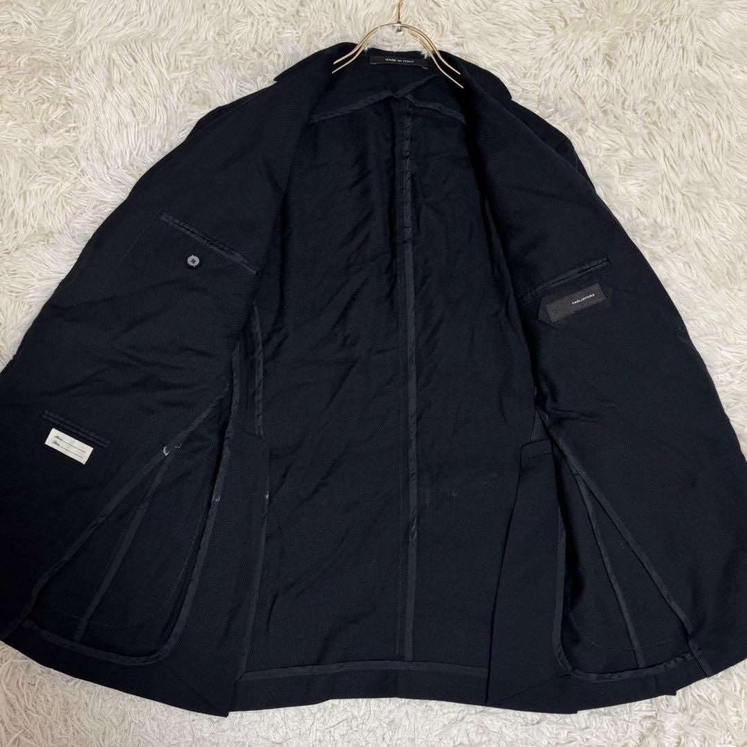 TAGLIATORE ジャケット ブラック 46 ビジネス フォーマル 着回し
