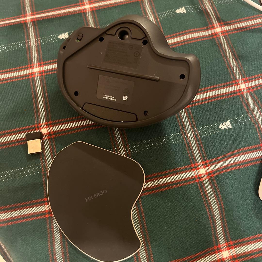 美品　ロジクール ワイヤレス トラックボール MX ERGO MXTB1d
