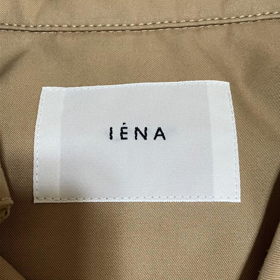 イエナ IENA ハイカウントギャバロングトレンチコート ４０