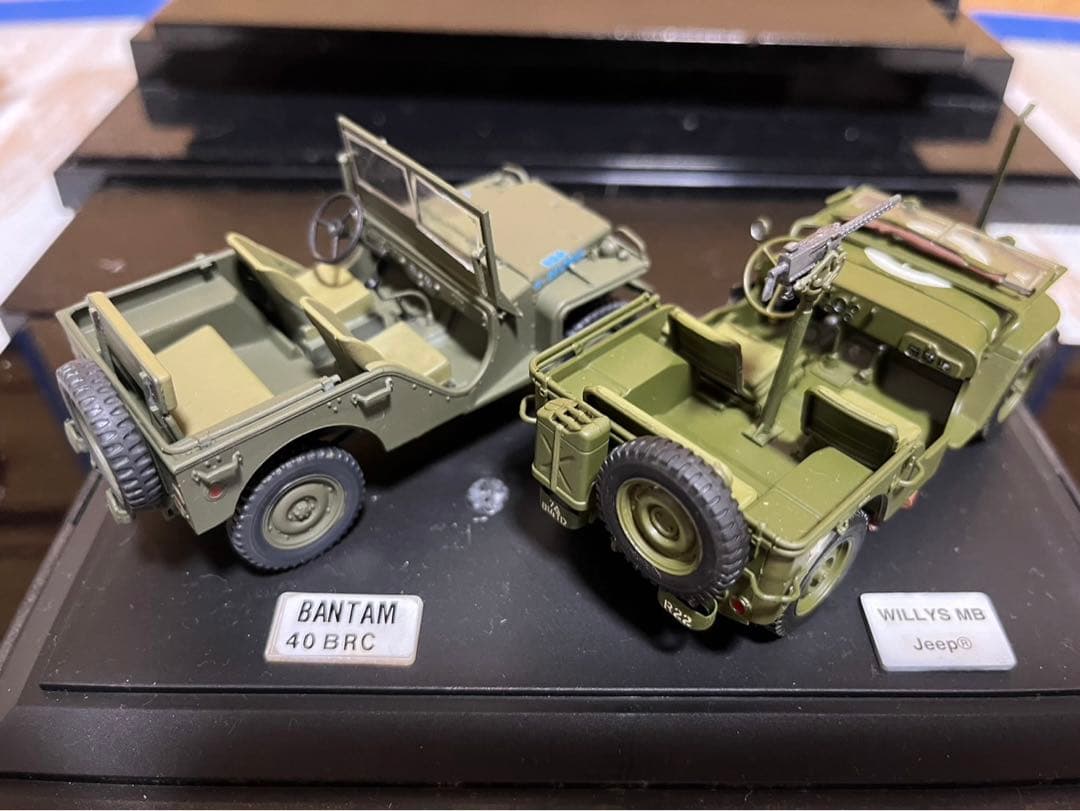 1／35ミニアート製US4×4バンタムジープBRC-40田宮模型製ウィリスジープ