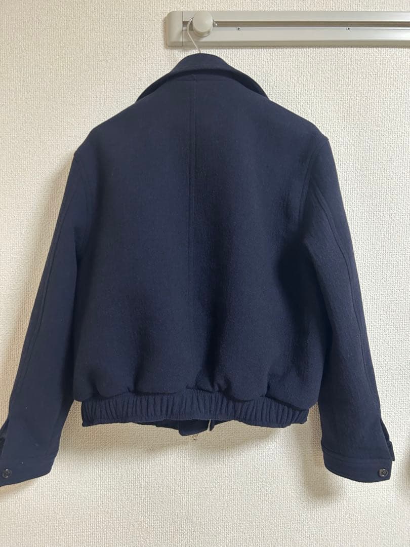 OHOTORO Mannish Wool Blouson ネイビー