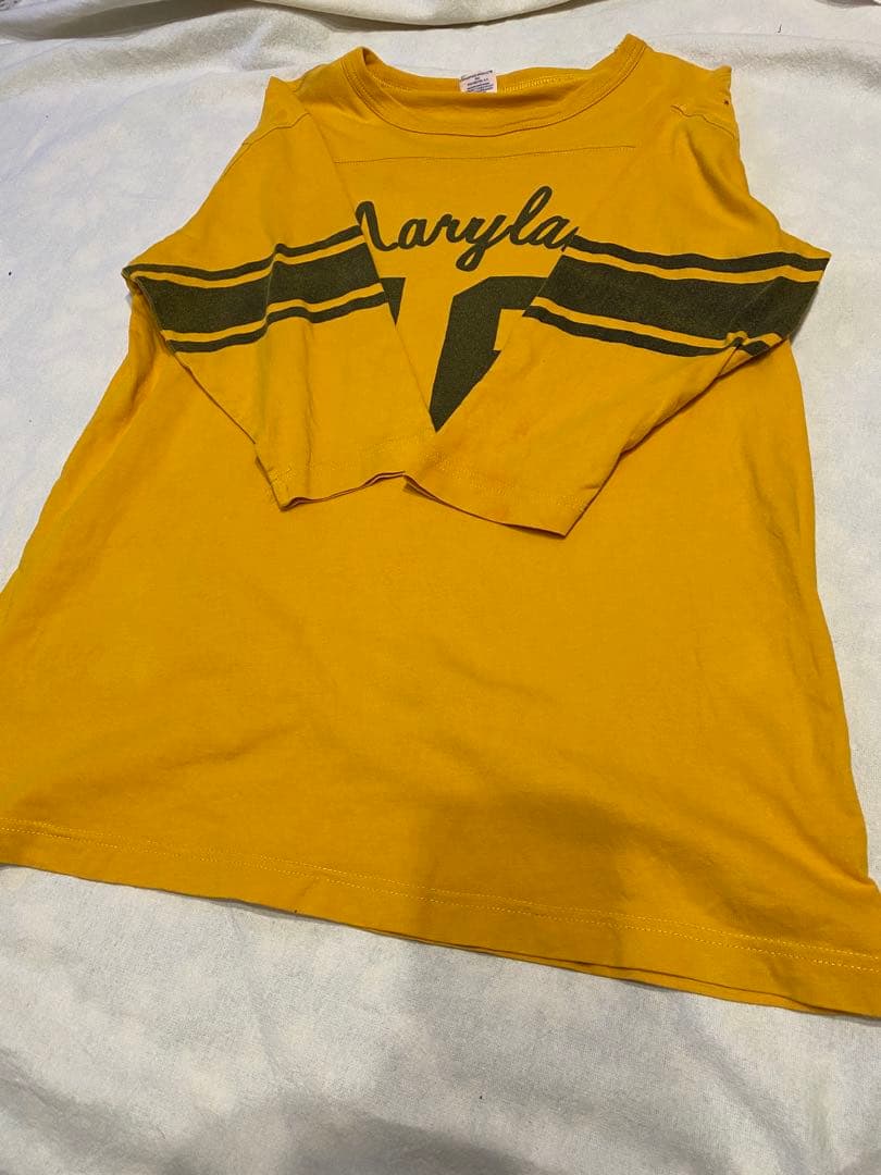 Champion フットボールTシャツ Maryland Lサイズ