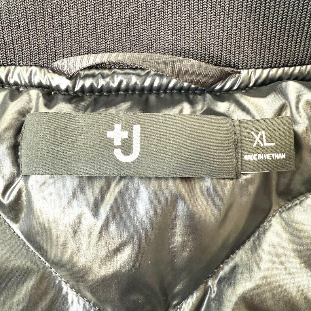 【新品✨】ユニクロ+J 復刻版ハイブリッドダウンオーバーサイズMA－1 XL 黒