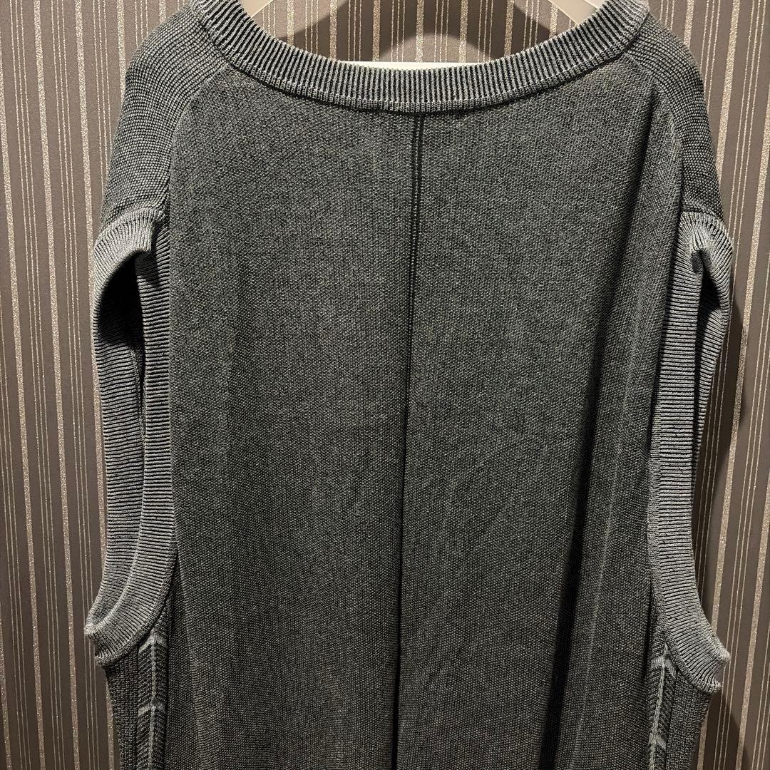 YASHIKI【25SS】Yozora V-neck Vest(BLUE)