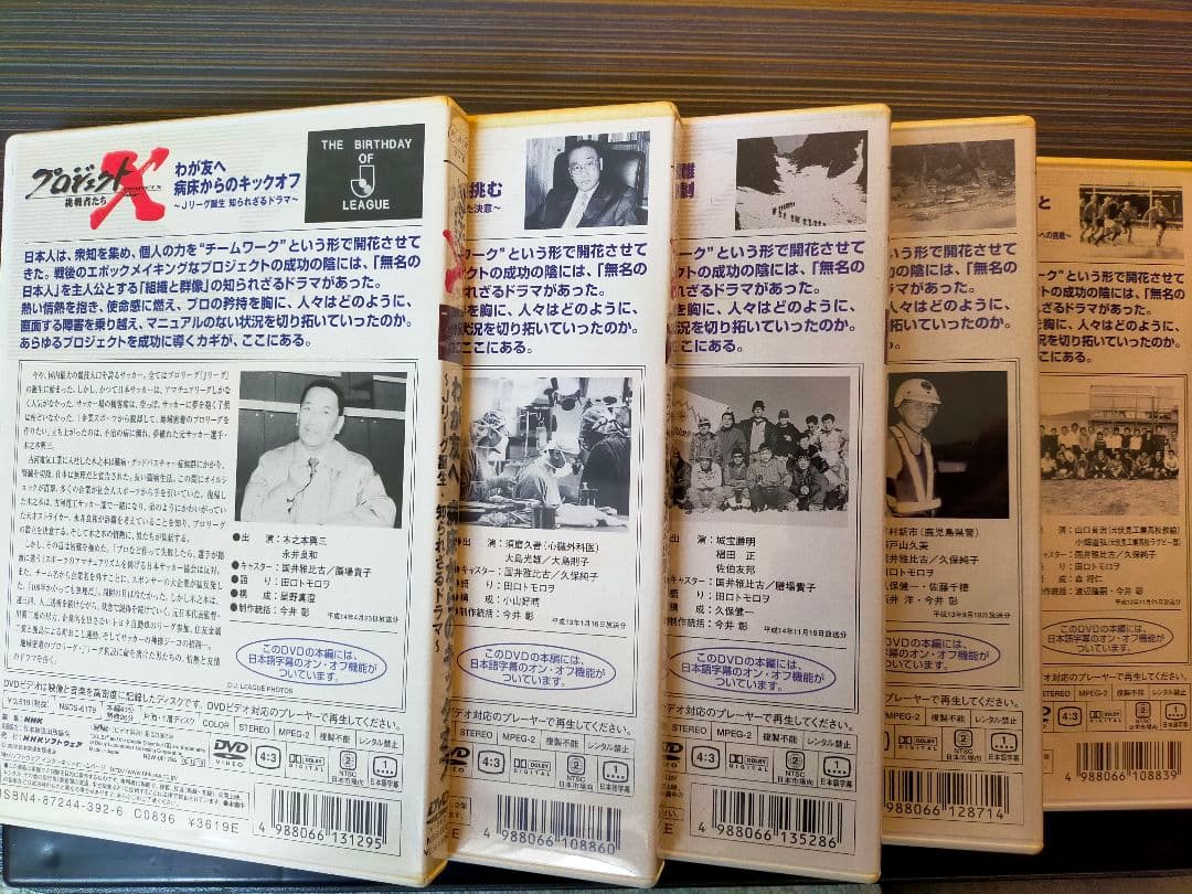【オススメ回セット】プロジェクトX　DVD4本セット