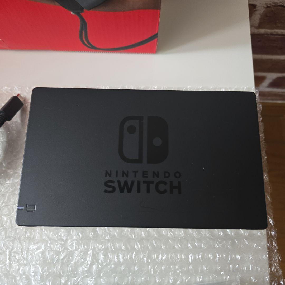 Nintendo Switch グレー + 充電スタンド + LANアダプタ