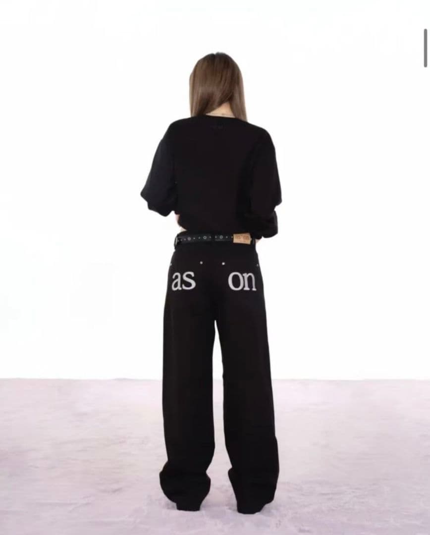 as\"on アズオン SMOG WIDE PANTS