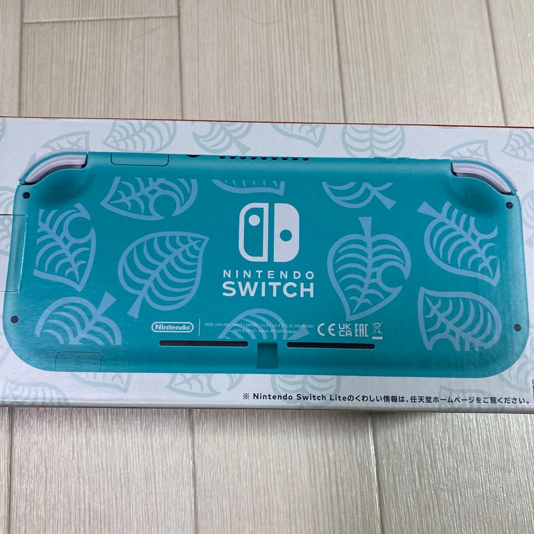 【新品未使用】Nintendo Switch Lite ターコイズ どうぶつの森