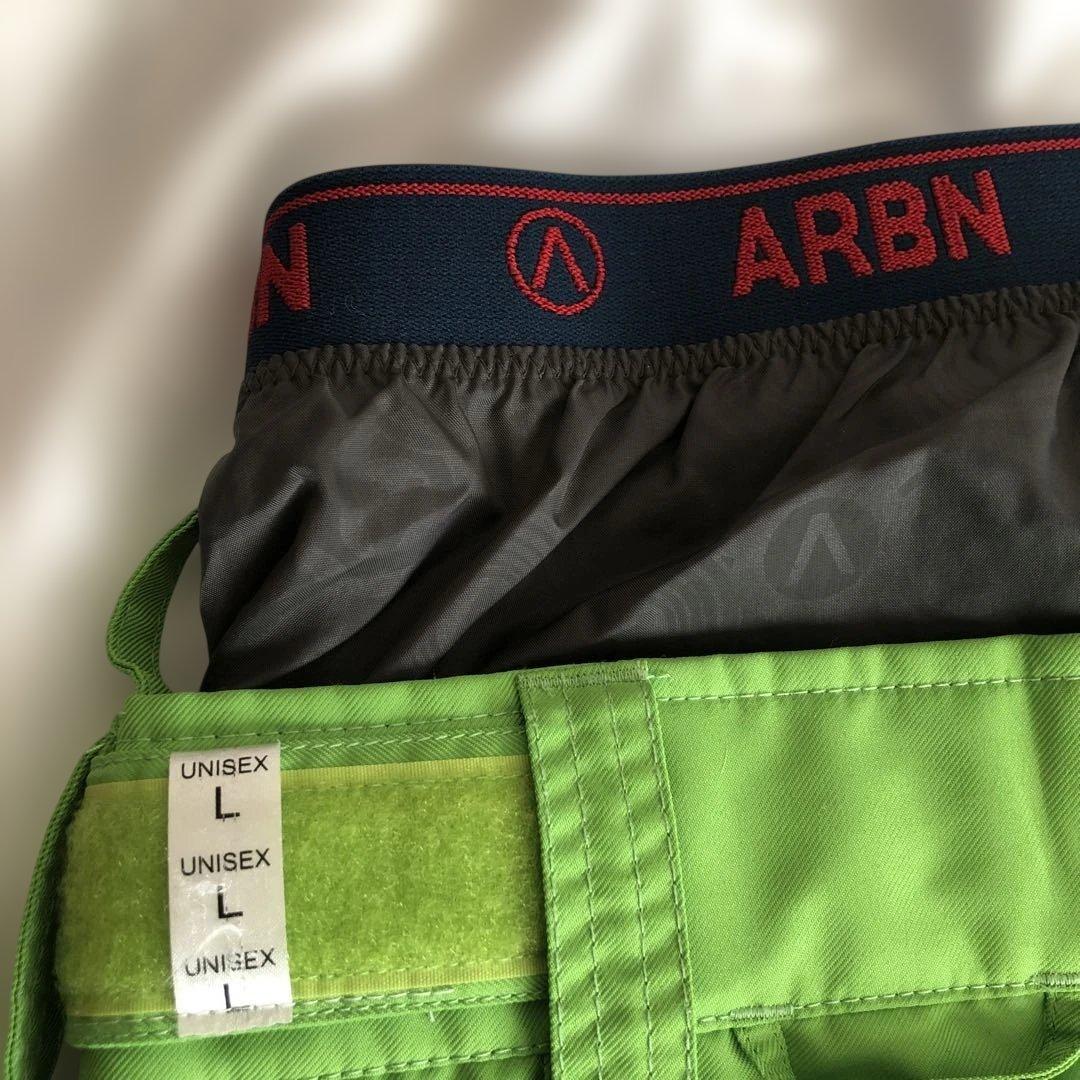 ARBN スノーボードパンツ Ｌサイズ 緑　エアボーン